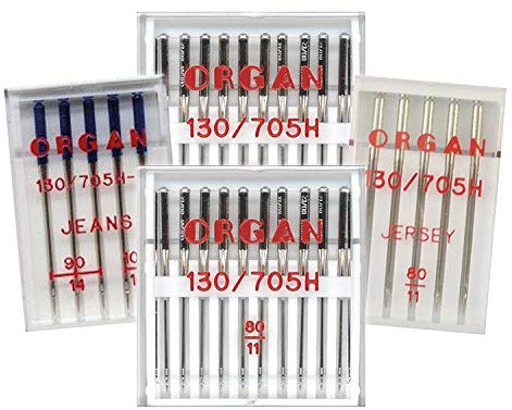 ORGAN Nadelangebot Universal, Jeans, Jersey , 30 stück