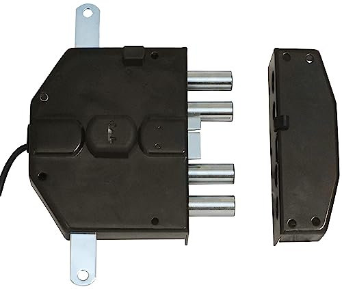 SERRATURA TRIPLICE A POMPA 60 DX 12V SENZA ASTE