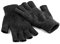Beechfield Unisex Winter-Handschuhe, fingerlos Small / Medium,Anthrazit