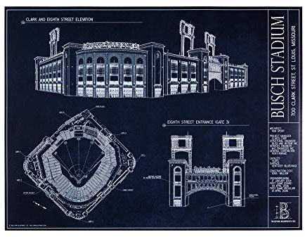 Busch Stadion Blueprint