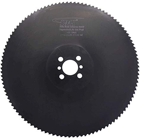 SMI Metall-Kreissägeblatt HSS DMo5 275 x 2,5 x 40 mm 140 Zähne Sägeblatt Kreissägeblatt Metallsägeblatt