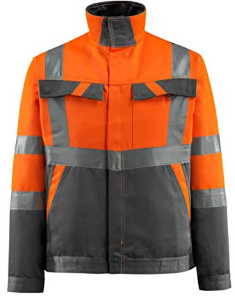 Mascot Arbeitsjacke Forster, 1 Stück, L, orange/dunkelanthrazit, 15909-948-1418-L