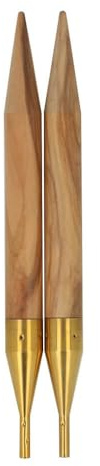 AddiClick Nature Olivewood Interchangeable Needle Tips 12.0 mm
