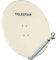 Telestar Profirapid 85 Sat-Spiegel 85 cm inkl. 40 mm Profimount Schnellmontage LNB-Halterung beige