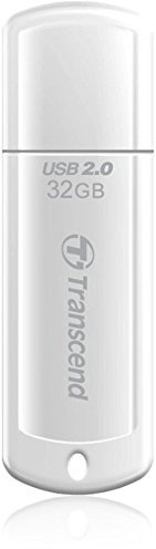 Transcend Clé USB 2.0 32 Go JetFlash 370 Blanc TS32GJF370
