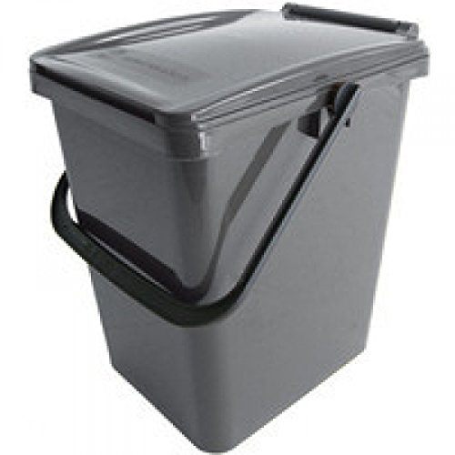 Solid Walled Kitchen Caddy 10 Litre Brown 378479