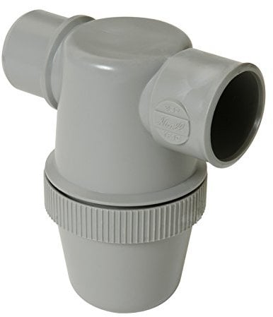 Nicoll 71642 Siphon lavabo horz d32 yf1c, Gris