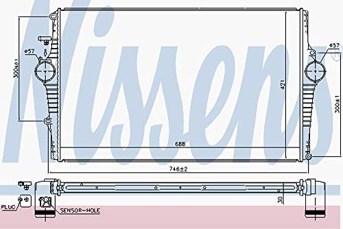 Nissens Intercooler - 969001