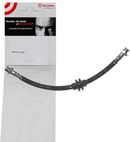 Brembo T23047 Bremsschläuch | Kompatibel mit: FIAT BRAVO II, STILO, STILO Multi Wagon, LANCIA DELTA III
