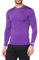 uhlsport Distinction, Maglietta a Maniche Lunghe, Viola (Purple), M