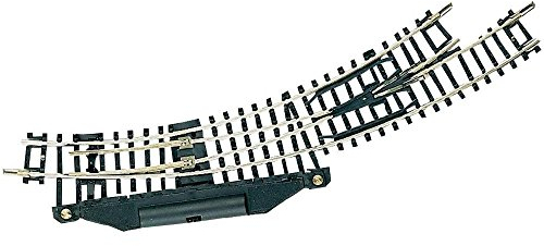22273 N Fleischmann Gleis (ohne Bettung) Bogenweiche, elektrisch, Links 42 ° 194.6 mm, 228.2 mm 1 St.
