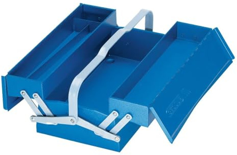 GEDORE 1263 L Werkzeugkasten, leer, 3 Fächer, 160x420x225 mm, 1 Stück