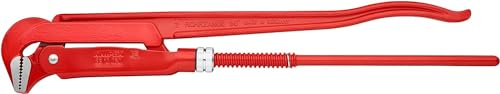 Knipex Giratubi con Ganasce a 90° Rossa, Verniciata a Polvere 560 Mm 83 10 020