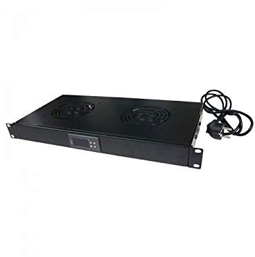 Intellinet i-case Fan-tc4 Rack Zubehör – Rack Zubehör (schwarz, Fan, 1U, CE, raee)