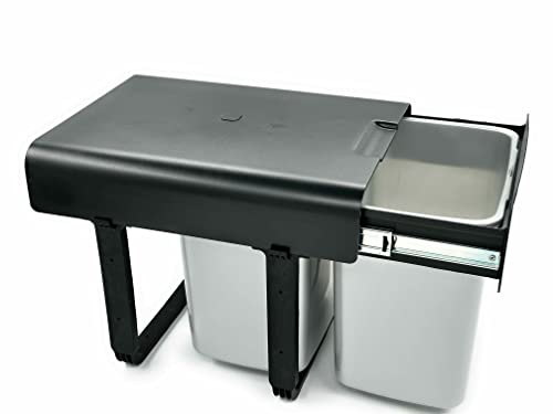 Abfallsammler Select 2-fach Trennung, 2 x 16 Liter