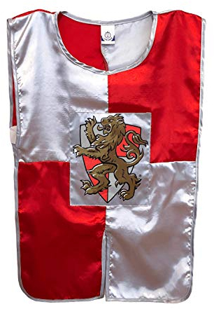 Liontouch - Prinz Löwenherz Umhang | Für Kinder von 3-8 Jahren – Einheitsgröße | Umhang für Jungen für Ritterabenteuer im Königreich | Perfektes Zubehör für Rollenspiele & Verkleidung