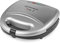 Orbegozo SW 7550 Sandwichera Multifunción 3 en 1, Placas Intercambiables, Antiadherente, 2 Pilotos de Control, 800 W, Plata