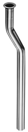 Schell Spülrohr 18 mm, gekröpft, chrom 300 mm