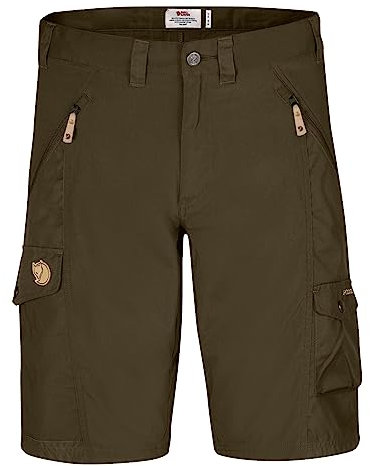 Fjällräven Herren Shorts Abisko, grün (Dark Olive), 50, 82833-633