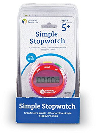 Learning Resources Anfänger-Stoppuhr (Set mit 6 Stück)