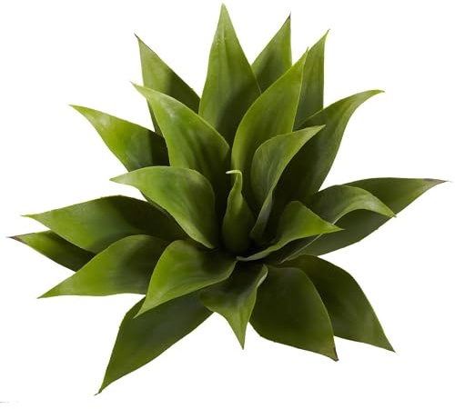 Nearly Natural 17in. Agave Succulent Plant (Set of 2)