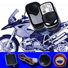 Motorrad/Roller Alarmanlage Funk Wegfahrsperre Fernstart Bike Quad LM-207A AL1