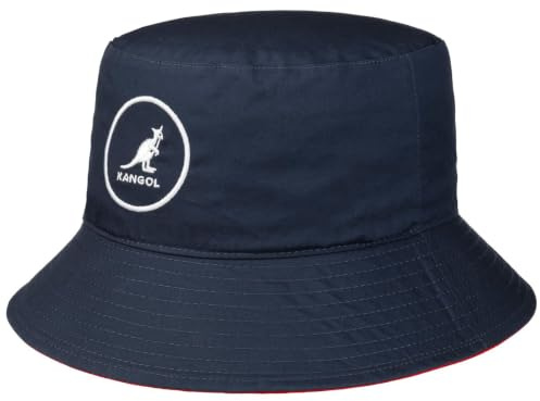 Kangol Cotton Bucket Hat Baumwollhut Hut Fischerhut Anglerhut Stoffhut Damen/Herren - Outdoorhut mit Futter Winter Frühling-Sommer Herbst-Winter