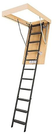 Scala retrattile in metallo - altezza soffitto massima 2,80m