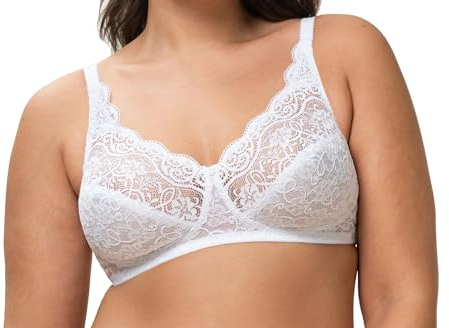 Triumph Womens Amourette 300 X Non-wired Bra, White, 36B UK