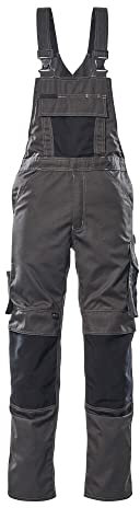 Mascot Latzhose Augsburg Größe L90cm/C58, 1 Stück, anthrazit/schwarz, 12169-442-1809-90C58