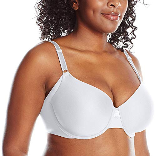 Olga Women's No Side Effects Underwire Contour Bra, White, 40C