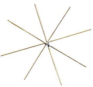 KnorrPrandell 2371006 Drahtstern, 5 cm Durchmesser