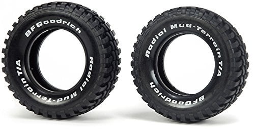 Tamiya 309805481 - Reifen, Modellbauzubehör, 2 Stück, Schwarz