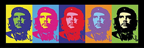 Che Guevara Pop Art 33 x 95cm Kunstdruck, Mehrfarbig