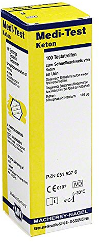MEDI-TEST Keton Teststreifen 100 St
