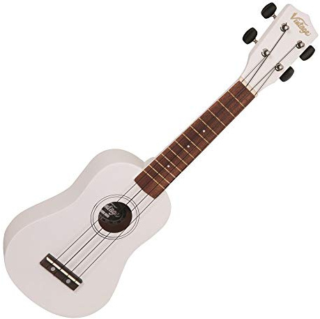 Vintage VUK15WH Ukulele - White