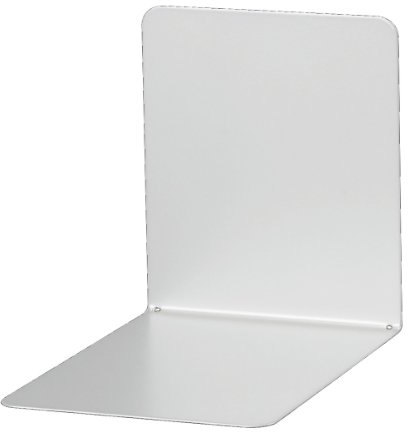 Maul 3506295 Buchstützen 14,0 x 12 x 14,0 cm, Inh. 2 Stück, silber