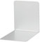 Maul 3506295 Buchstützen 14,0 x 12 x 14,0 cm, Inh. 2 Stück, silber