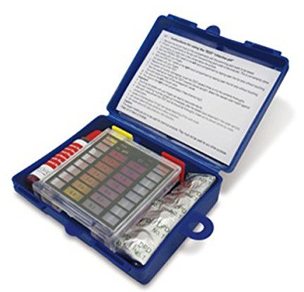 Bestway K045BL Test Kit per Piscine e Spa Misura PH e Cloro, Bianco, 16x3x26 cm