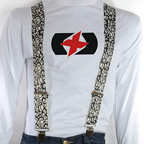 Oxford Riggers Extra Strong Braces (Skulls)