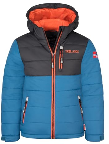 Trollkids Kids Hemsedal Snow Jacket | Wasserabweisend, winddicht und warm, extrem leicht, 6.000mm Wassersäule