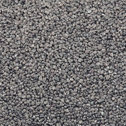 Terralith Buntsteinputz 15kg in grau, Sockelputz für Innen und Außen mit Reinacrylat Bindemittel aus Naturstein, 1-2mm Körnung (BSP28)