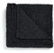 100 % Merino-Wolldecke mit Wabenmuster-Design, anthrazit