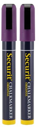 Securit Kreidestifte Mittel(2-6mm) Violett (2er Set)