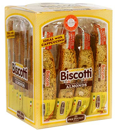 Pan Ducale, Almond Biscotti - 38g Pack of 24