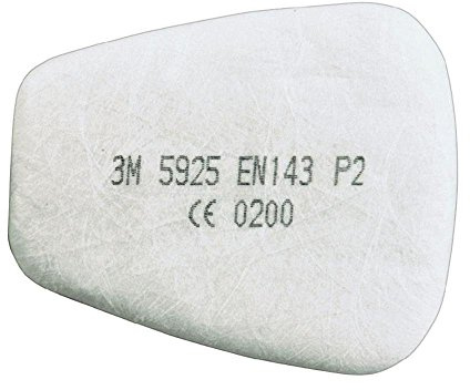 3M 5925 Lot de 2 filtres à particules P2R