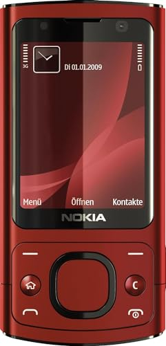 Nokia 6700 Slide Red Sim Free Unlocked Mobile Phone