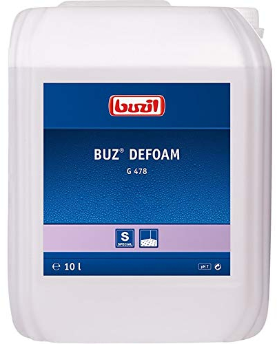 Buzil Buz Defoam G478: anti-foam treatment for all water tanks, 10 l canister