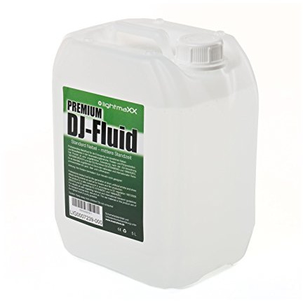 LightmaXX Premium DJ Nebelfluid, 5L, Wasserbasis, Leichte Qualität, Made in Germany