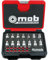 Peddinghaus 9028000000 Coffret de 28 douilles pour Torx (Rouge/noir)